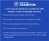 Tax Collections Announcement